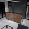 rendering for new office reception