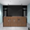 rendering for new office reception