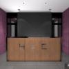 rendering for new office reception